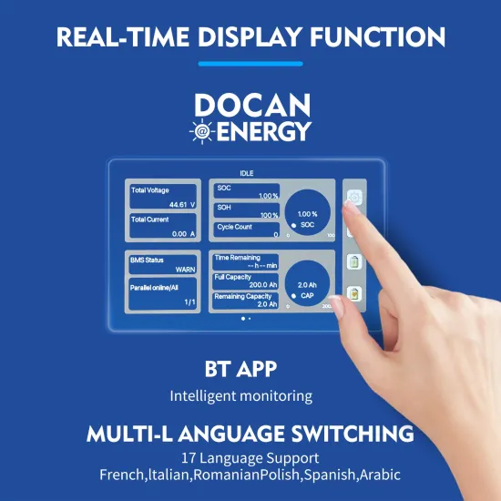 China Stock Docan Power Docan Energy Panda 51.2V 942Ah 48kWh 50kWh